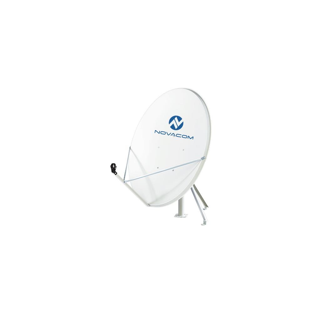 NOVACOM 120 CM OFFSET ÇANAK ANTEN + DÜZ AYAK (K)
