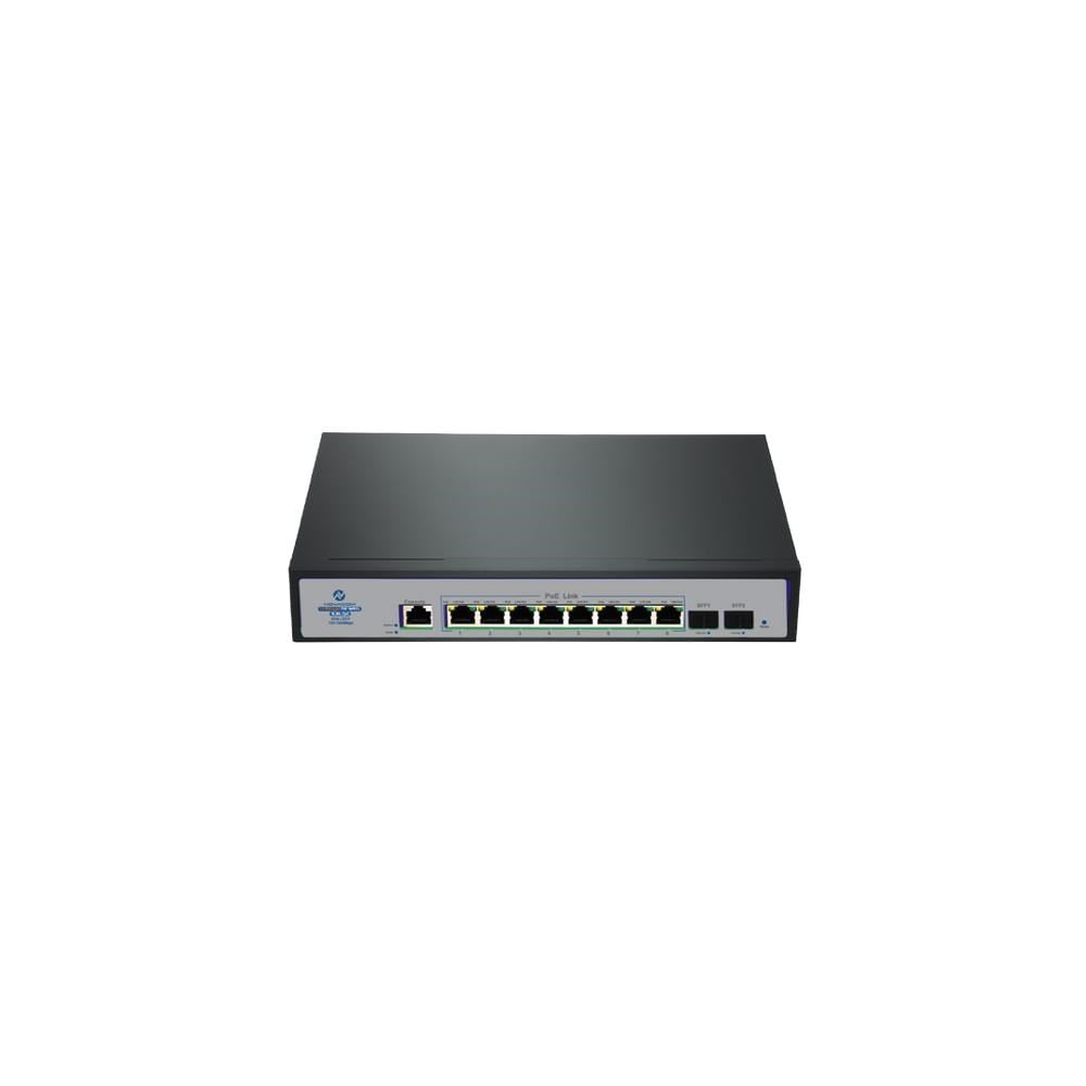 NOVACOM NVC-HG0802GBM 8 PORT+2 SFP POE L2 YÖNETİLEBİLİR FULL GİGA SWITCH
