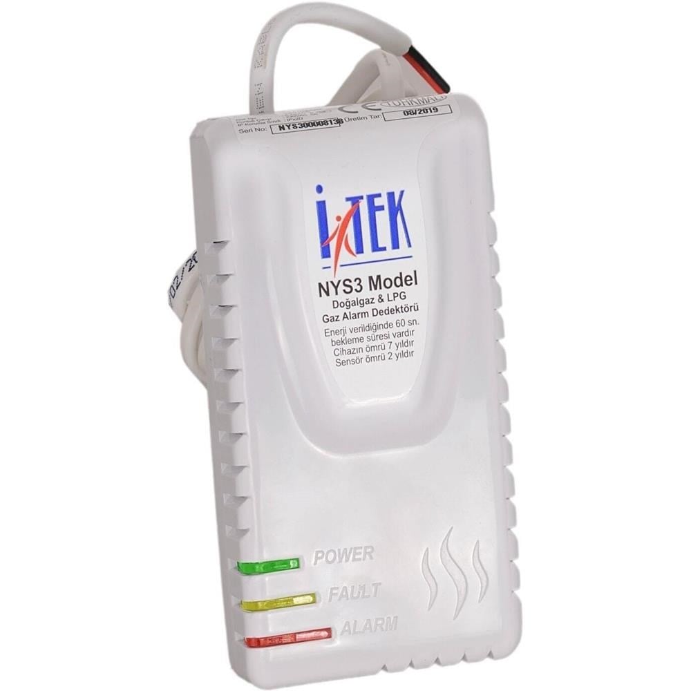 NYS-3 (2K) GAZ ALARM CİHAZI İZTEK