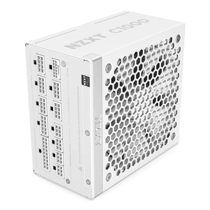 NZXT 1000W 80+GOLD C1000 PA-0G2BW-EU Tam Modüler Power Supply Beyaz