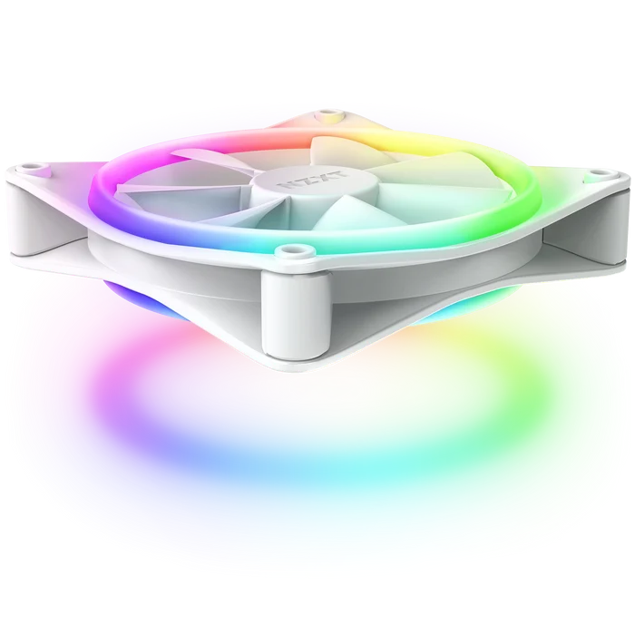 NZXT 140MM RF-D14SF-W1 F140 RGB Duo Single Kasa Fanı Beyaz