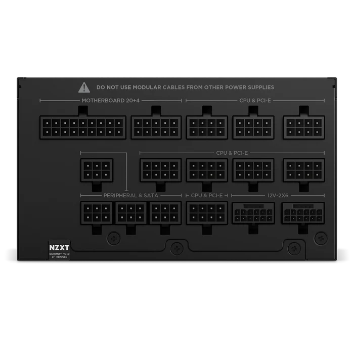 NZXT 1500W 80+ PLATINUM C1500 PA-5P1BB-EU Tam Modüler Power Supply