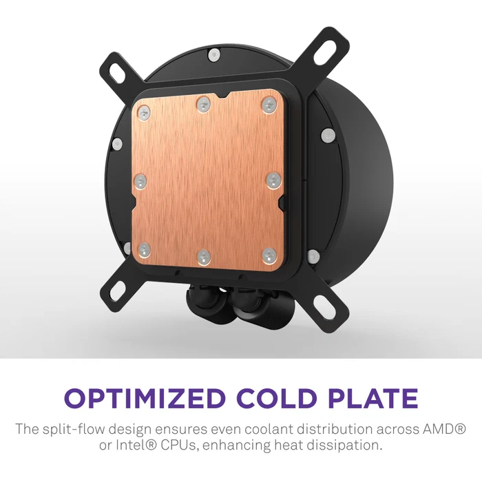 NZXT 360MM LCD KRAKEN ELITE 360 RGB v2 RL-KR36E-B2 AM5-1851p Sıvı Soğutmalı İşlemci Fanı