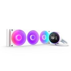 NZXT 360MM LCD KRAKEN ELITE 360 RGB v2 RL-KR36E-W2 AM5-1851p Sıvı Soğutmalı İşlemci Fanı Beyaz