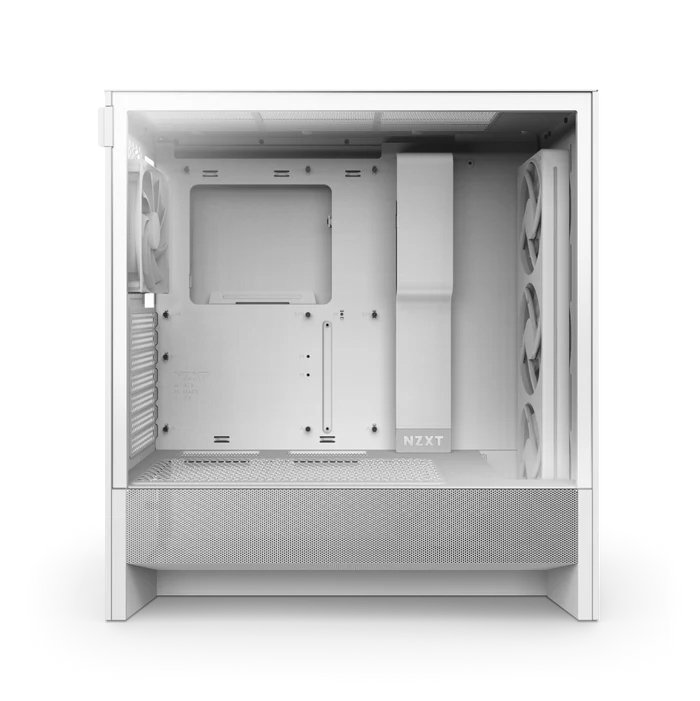 NZXT H5 FLOW 2024 RGB CC-H52FW-R1 Gaming Mid-Tower PC Kasası Beyaz