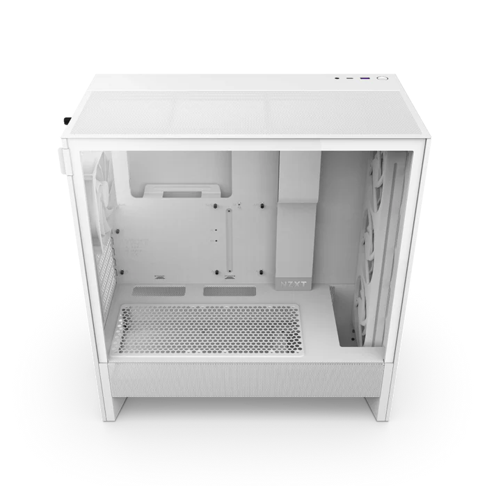 NZXT H5 FLOW 2024 RGB CC-H52FW-R1 Gaming Mid-Tower PC Kasası Beyaz