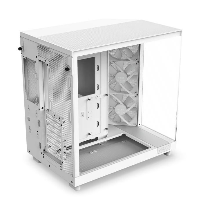 NZXT H6 FLOW RGB CC-H61FW-R1 Gaming Mid-Tower PC Kasası Beyaz