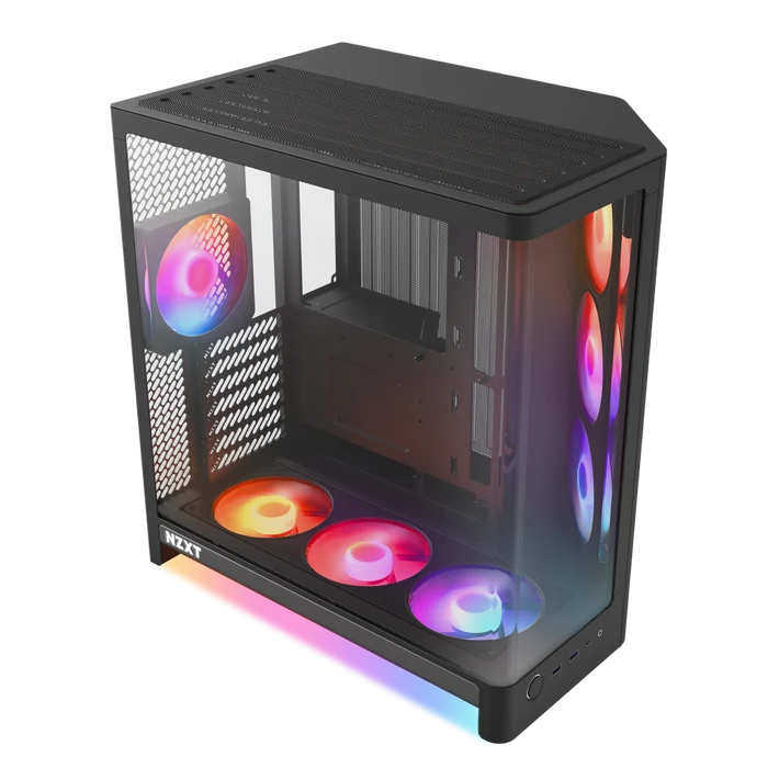 NZXT H6 RGB+ CC-H62FB-P1 Dual-Chamber Gaming Mid-Tower PC Kasası