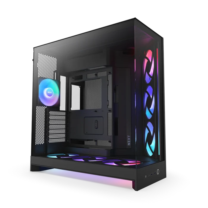 NZXT H9 FLOW RGB 2025 CM-H92FB-P1 Dual-Chamber EATX PC Kasası