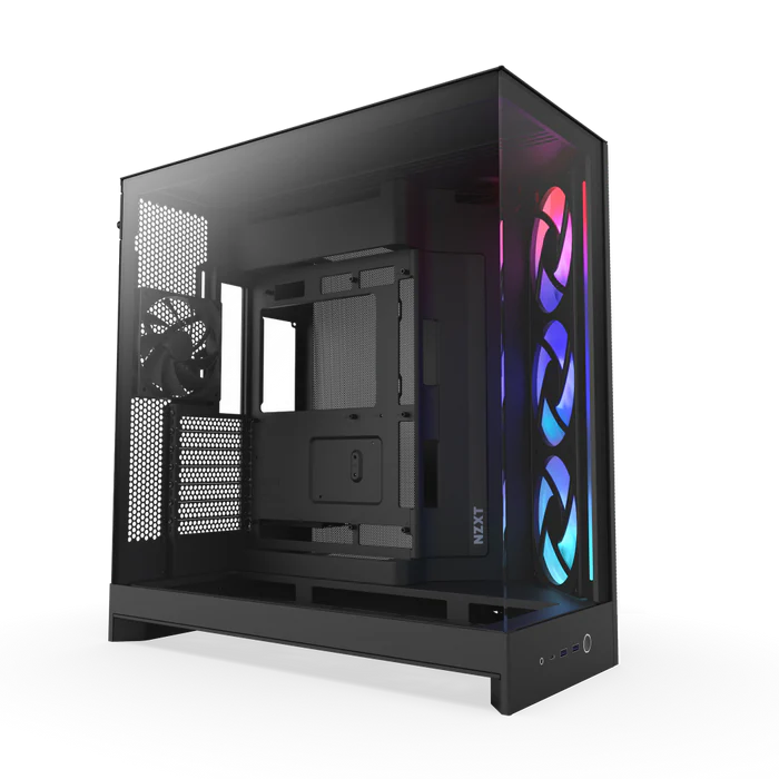NZXT H9 FLOW RGB 2025 CM-H92FB-R1 Dual Chamber Gaming EATX PC Kasası