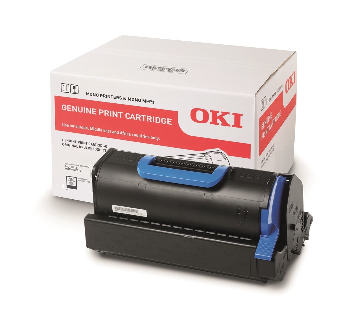 OKI MB760 / MB770 Siyah Orijinal Toner Kartuşu (18.000 Sayfa) - 45488802