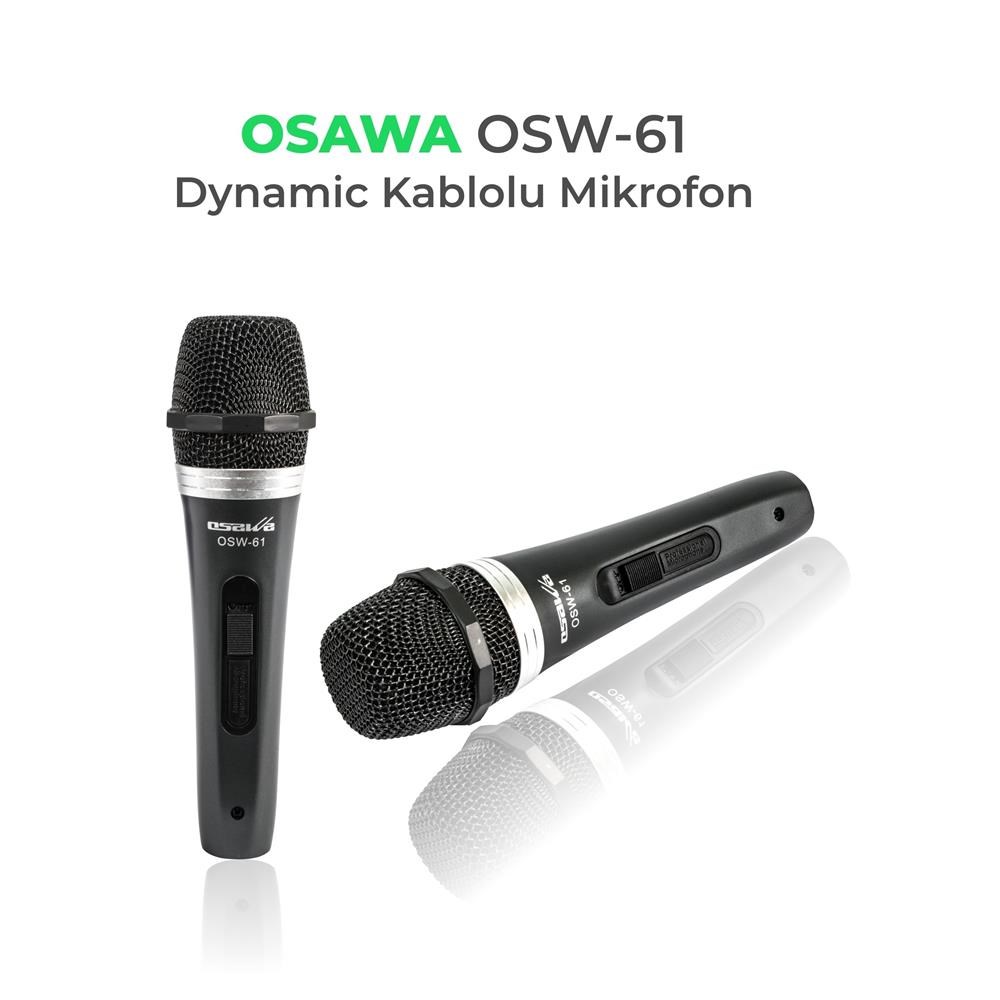 Osawa OSW-61 Dynamic Kablolu Mikrofon