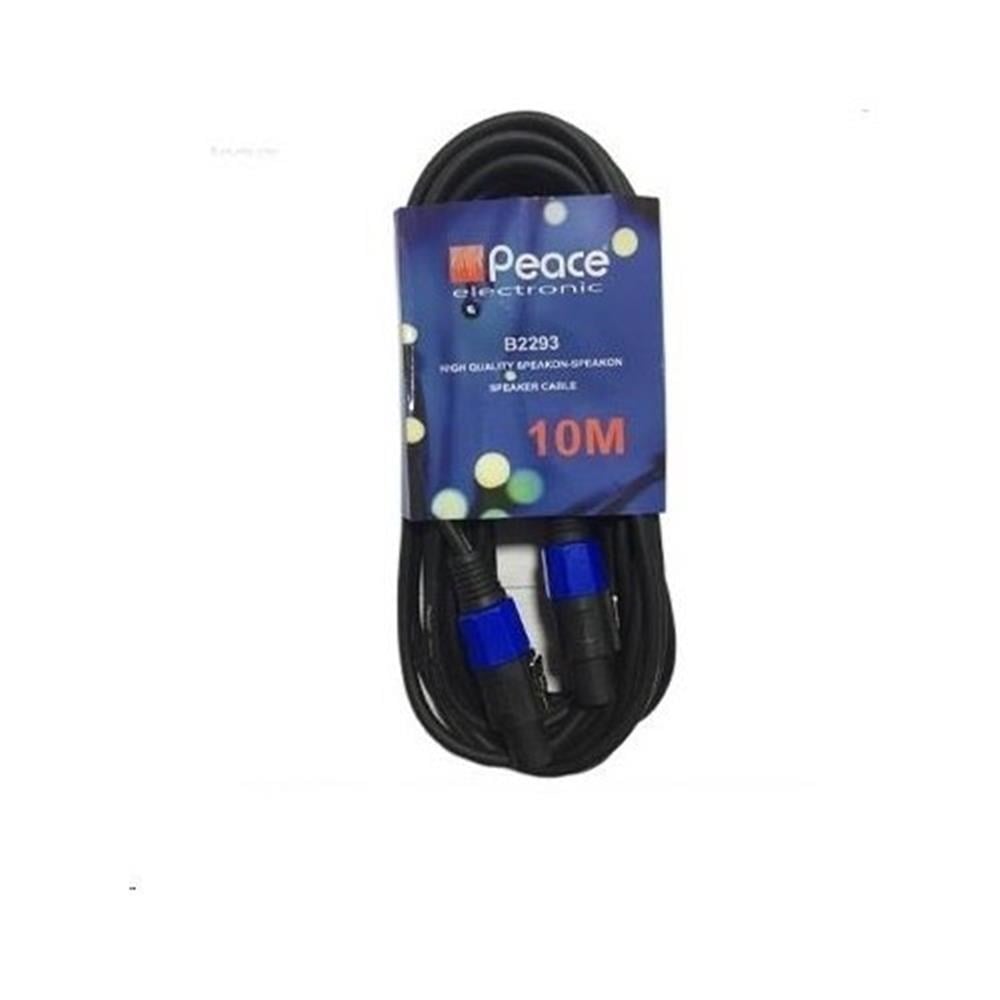 PEACE  B2293 SPEAKON ERKEK/ERKEK 10 MT YÜKSES KALITE