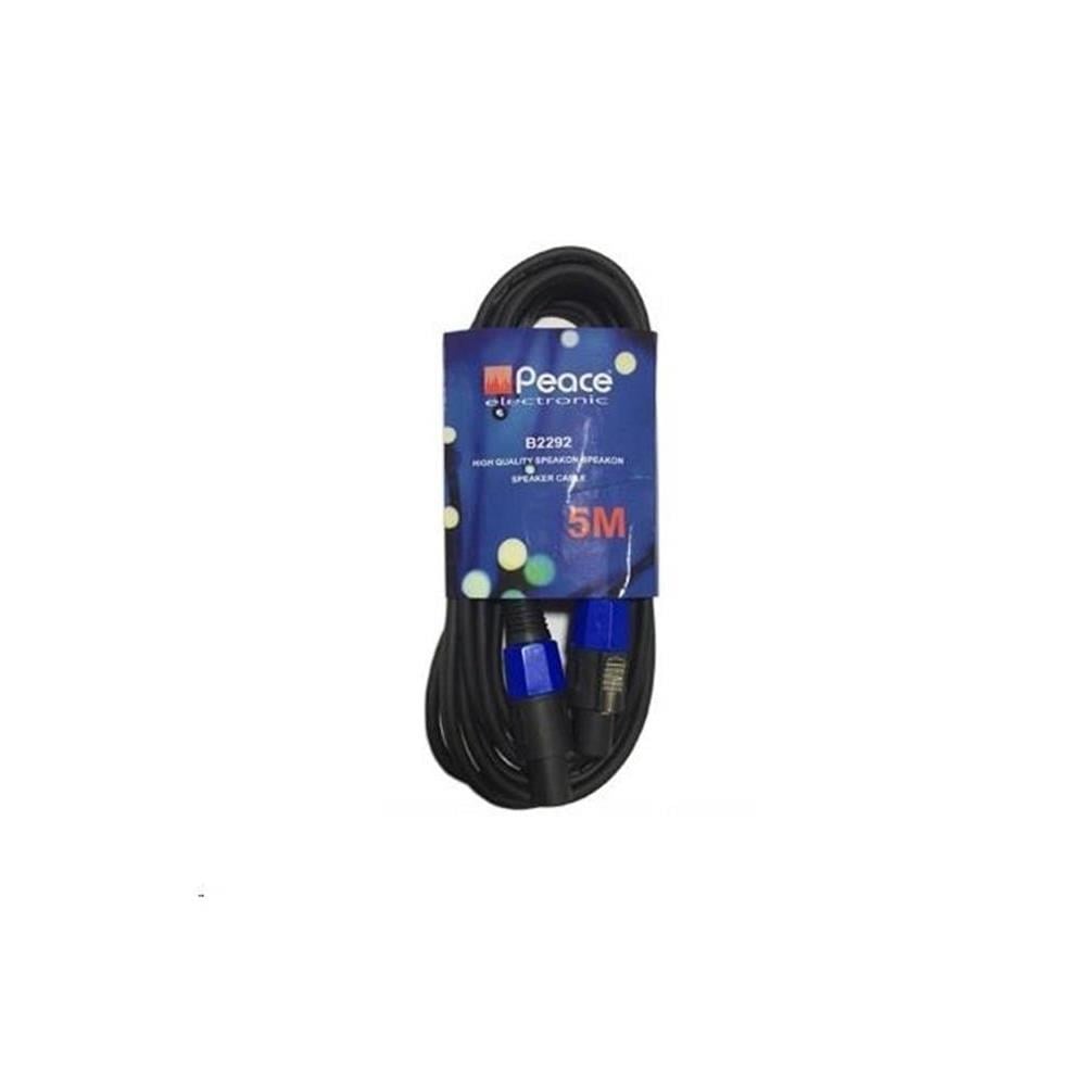 PEACE B-2292 SPEAKON ERKEK/ERKEK 5 MT KABLO