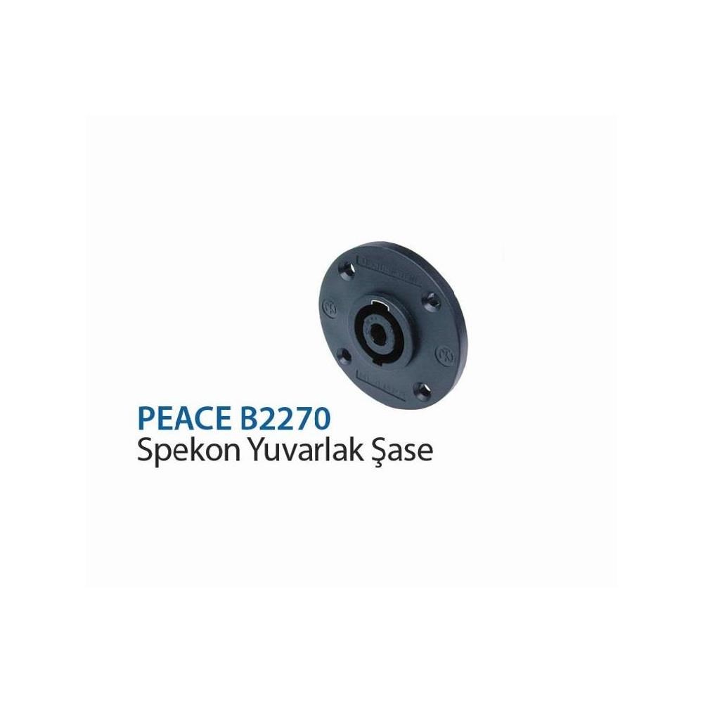 Peace B2270 Speakon Yuvarlak Şase
