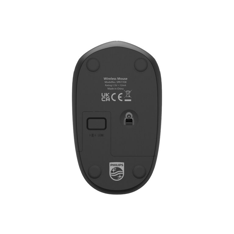 PHİLİPS KABLOSUZ  MOUSE SPK7358B SİYAH