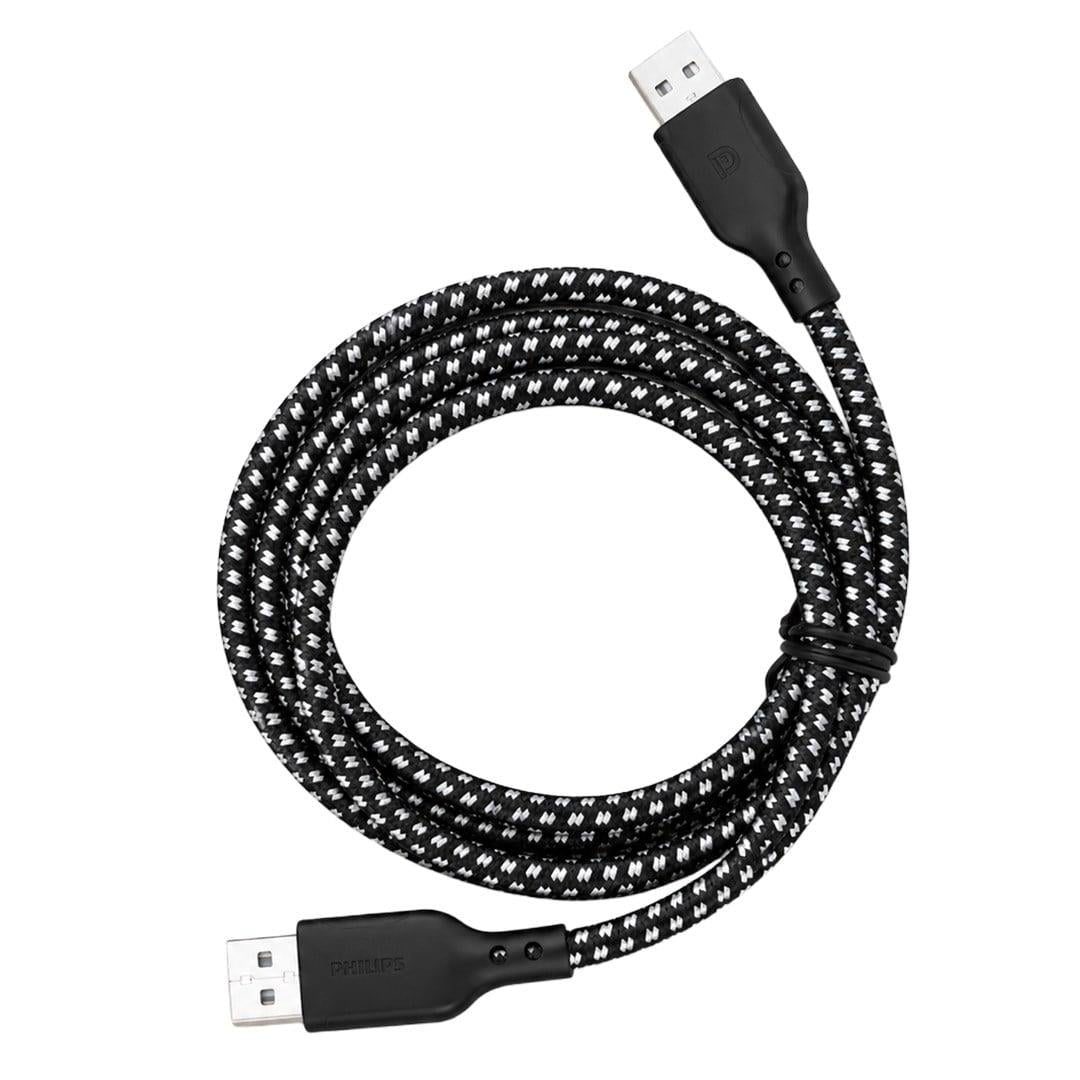 Philips SWR3139B/93 8K 60Hz DisplayPort 1.4 Kablo 2 Metre Örgülü Zırhlı Tasarım