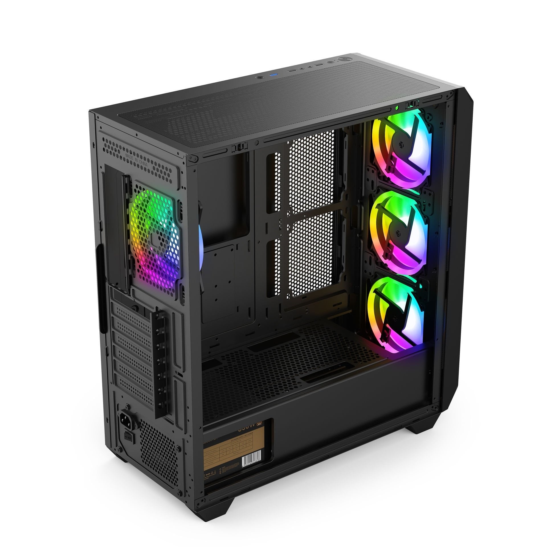POWER BOOST JBST-GBE8501B 850W 80+ Bronze Siyah Mid Tower ATX Kasa