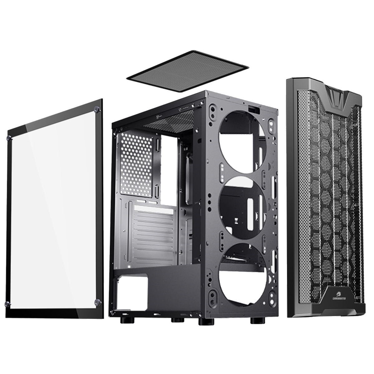 POWER BOOST JBST-GBF3101B Powersız Siyah Mid Tower ATX Kasa
