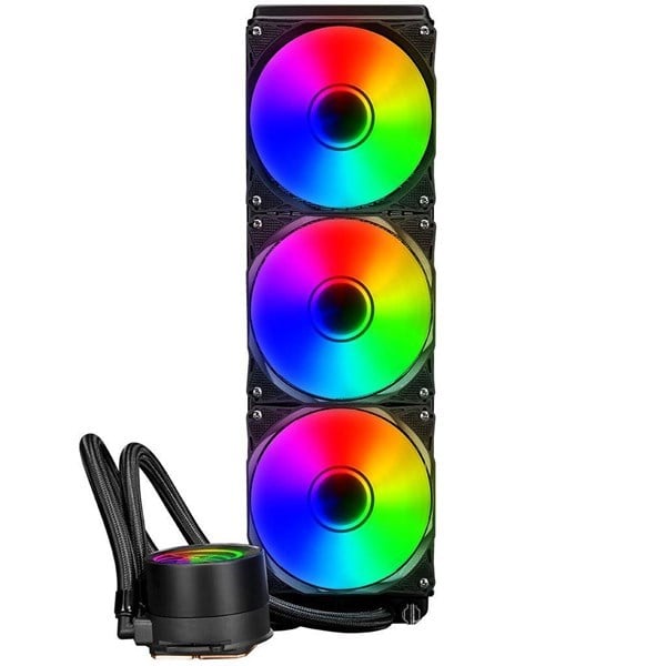 POWERBOOST 360mm DEEP PB-LCS-PI360 ARGB AM5-1851p Sıvı Soğutmalı İşlemci Fanı