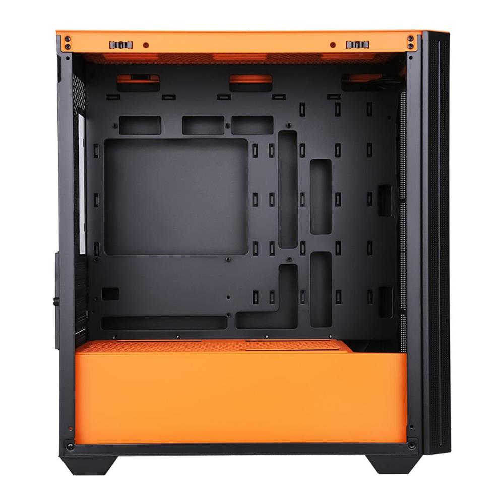 POWERBOOST PB-P2252BO 4-ARGB Fanlı Mid-Tower PC Kasası Turuncu