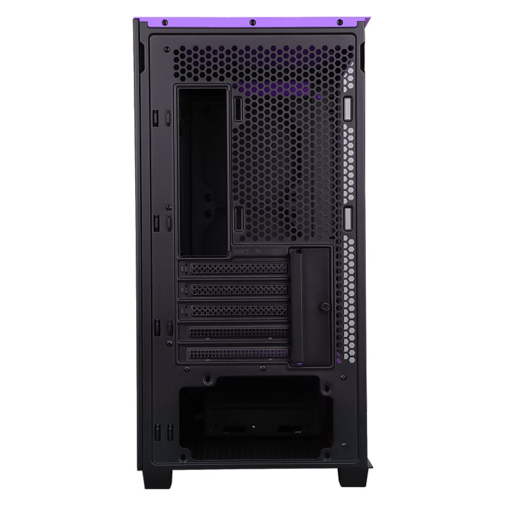 POWERBOOST PB-P2252BP 4-ARGB Fanlı Gaming Mid-Tower PC Kasası Mor-Siyah