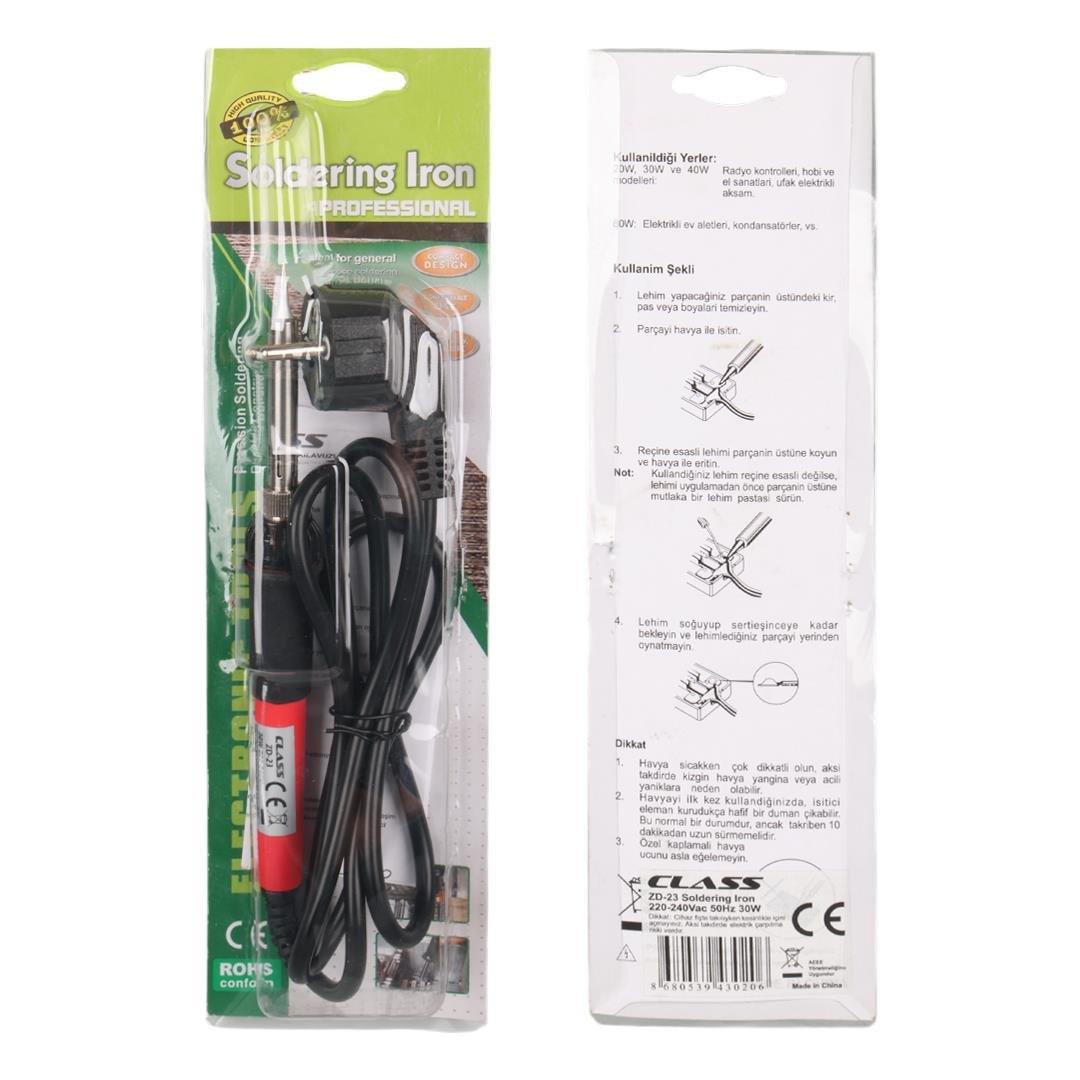 Powermaster 30 W Termostatlı Kalem Havya ZD-23
