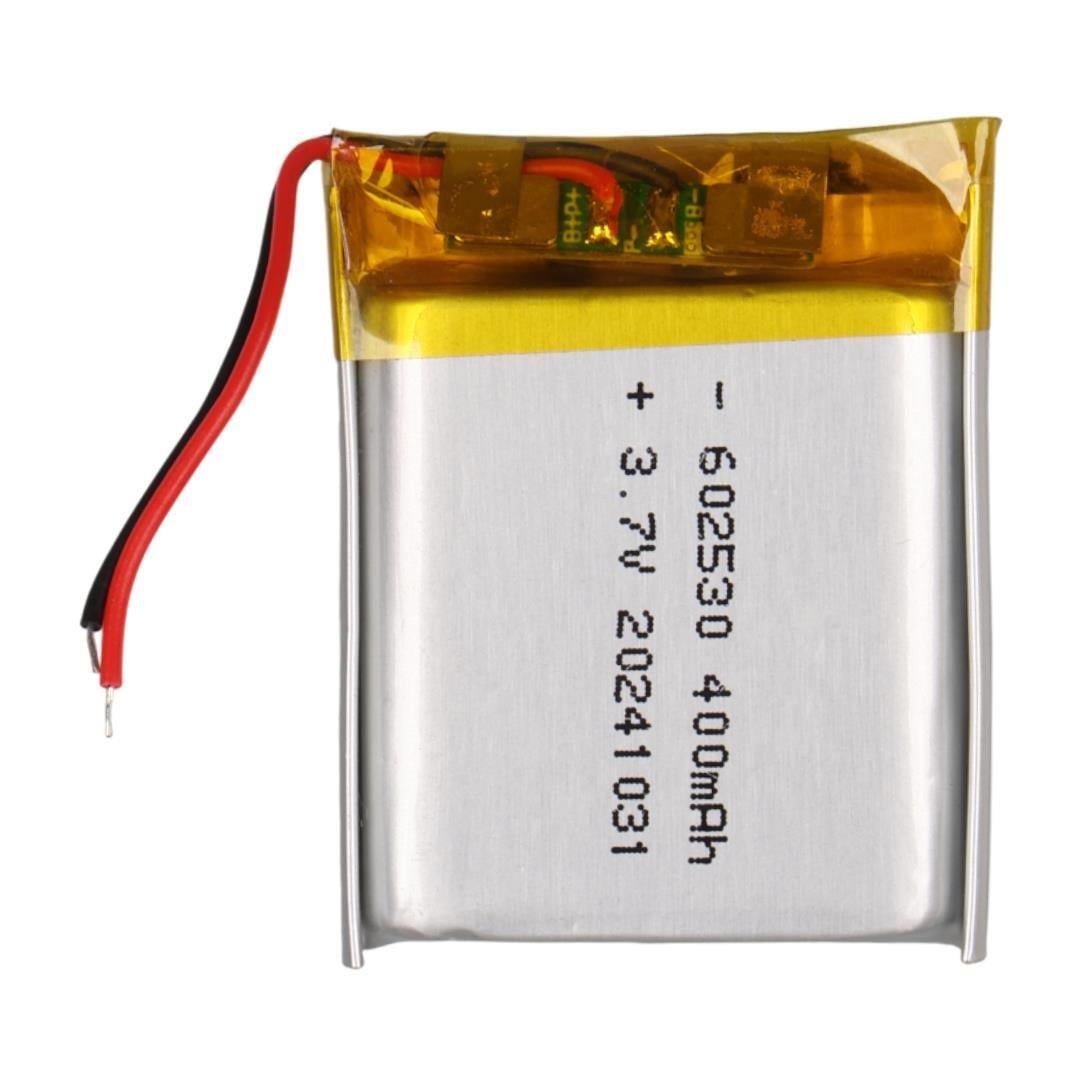 PowerMaster 602530 3.7V 400mAh Lityum Polimer (Li-po) Batarya Ciklet Pil