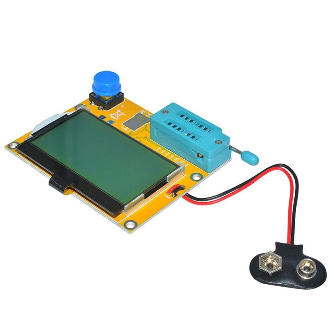 PowerMaster LCR-T4 Dijital Transistör Test Cihazı ESR, Kapasitör, Direnç, Mosfet Ölçer Analizörü