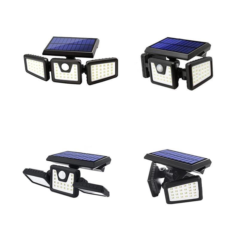 Powermaster MX-W771A Sensörlü 3 Modlu 74 Ledli Solar Aydınlatmalı Duvar Lambası