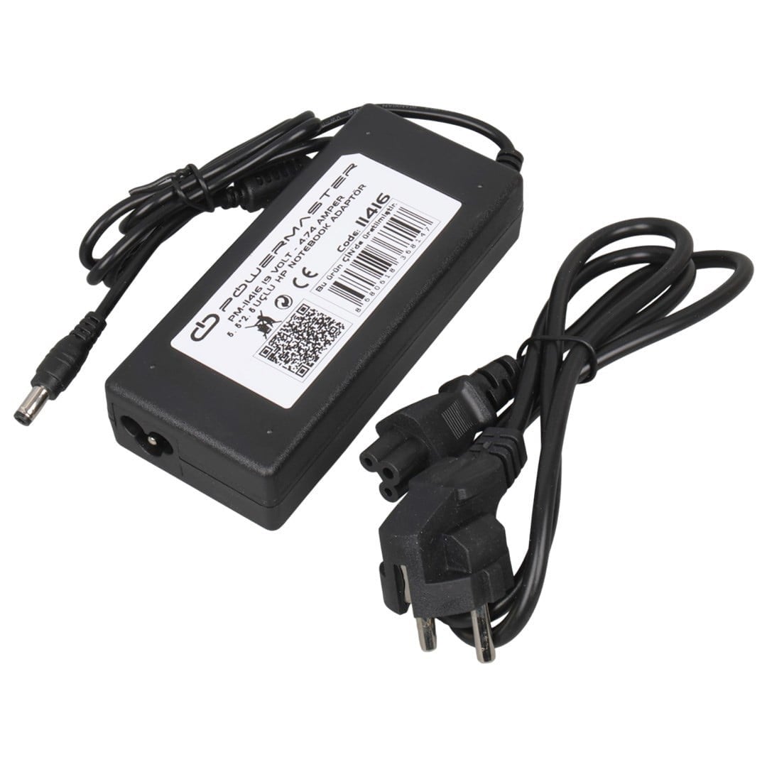 Powermaster PM-11416 19V 4.74A 90W 5.5x2.5mm HP Notebook Şarj Adaptörü