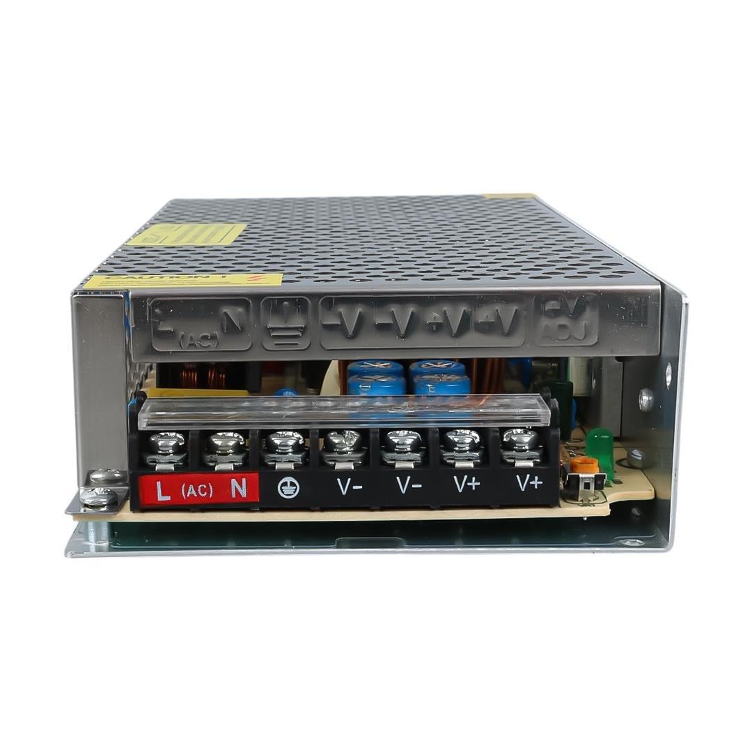 Powermaster PM-14069 12 Volt - 16.7 Amper - 200 Watt Metal Kasa Adaptör