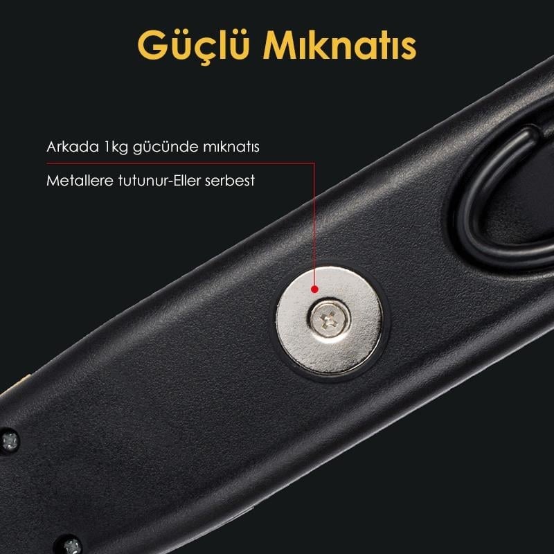 Powermaster PM-14905 220 Volt 7 Metre Kablolu 100 Ledli Seyyar Çalışma Lambası