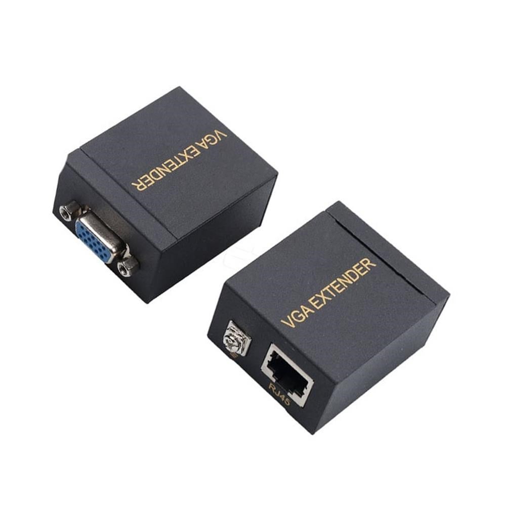 POWERMASTER PM-17297 VGA TO CAT5/CAT6 60 METRE VGA EXTENDER UZATICI