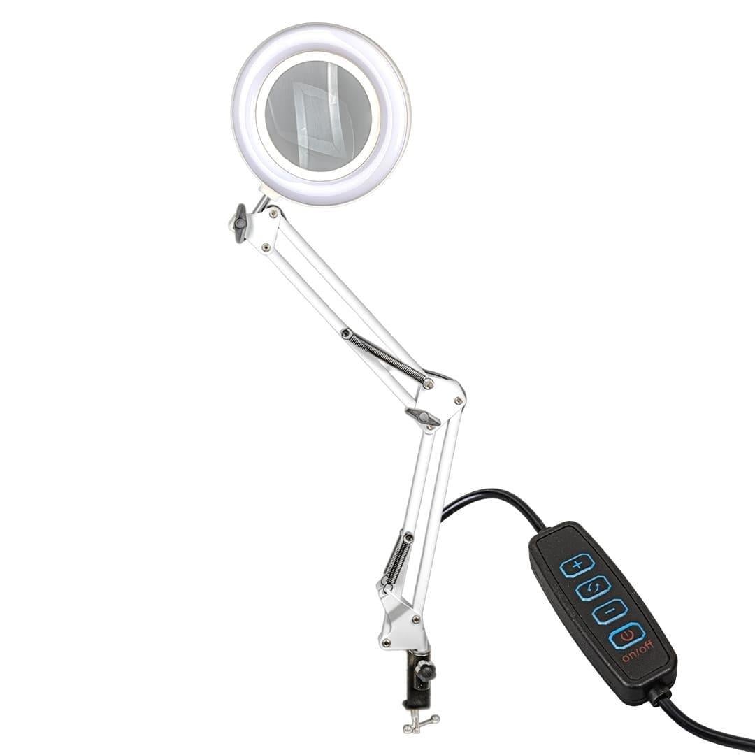 Powermaster PM-2059 - 3 Diopter Masa Üstü Ledli Akrobat Büyüteç