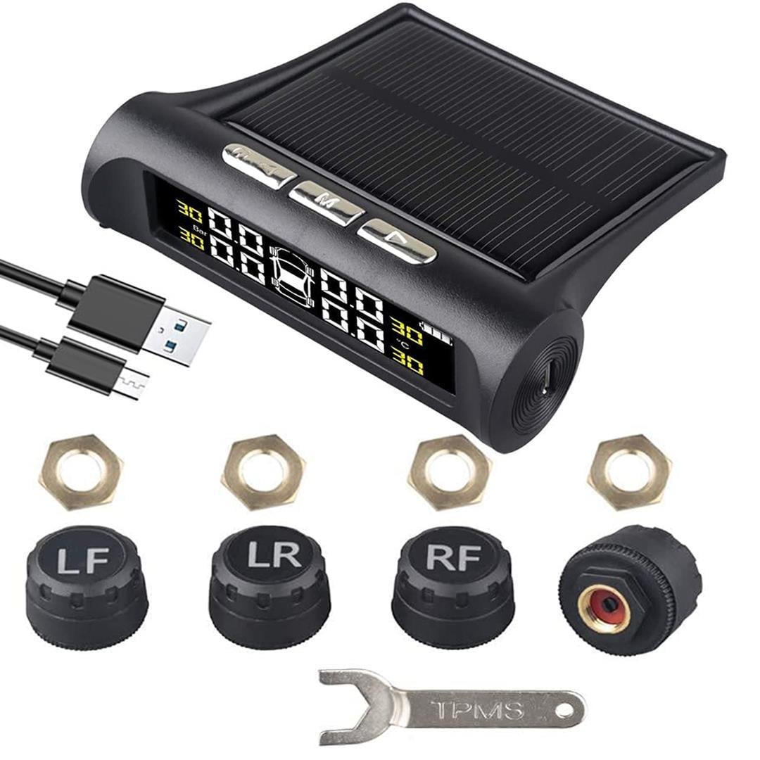Powermaster PM-26964 Solar DC 5V Araç Lastik Basınç Ölçme - İzleme Sistemi