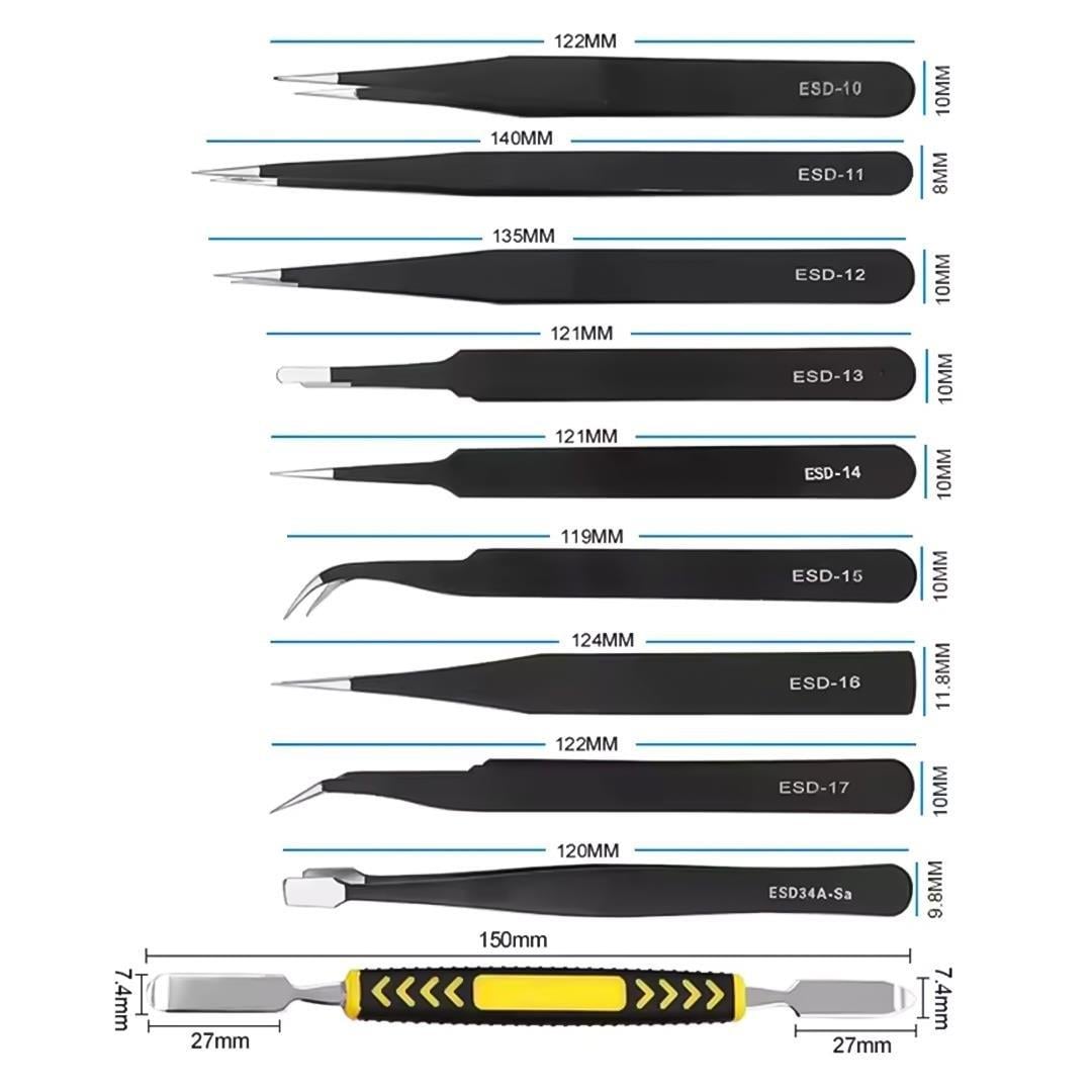 Powermaster PM-28655 Telefon Tablet 10in1 Tamir Cımbız Seti