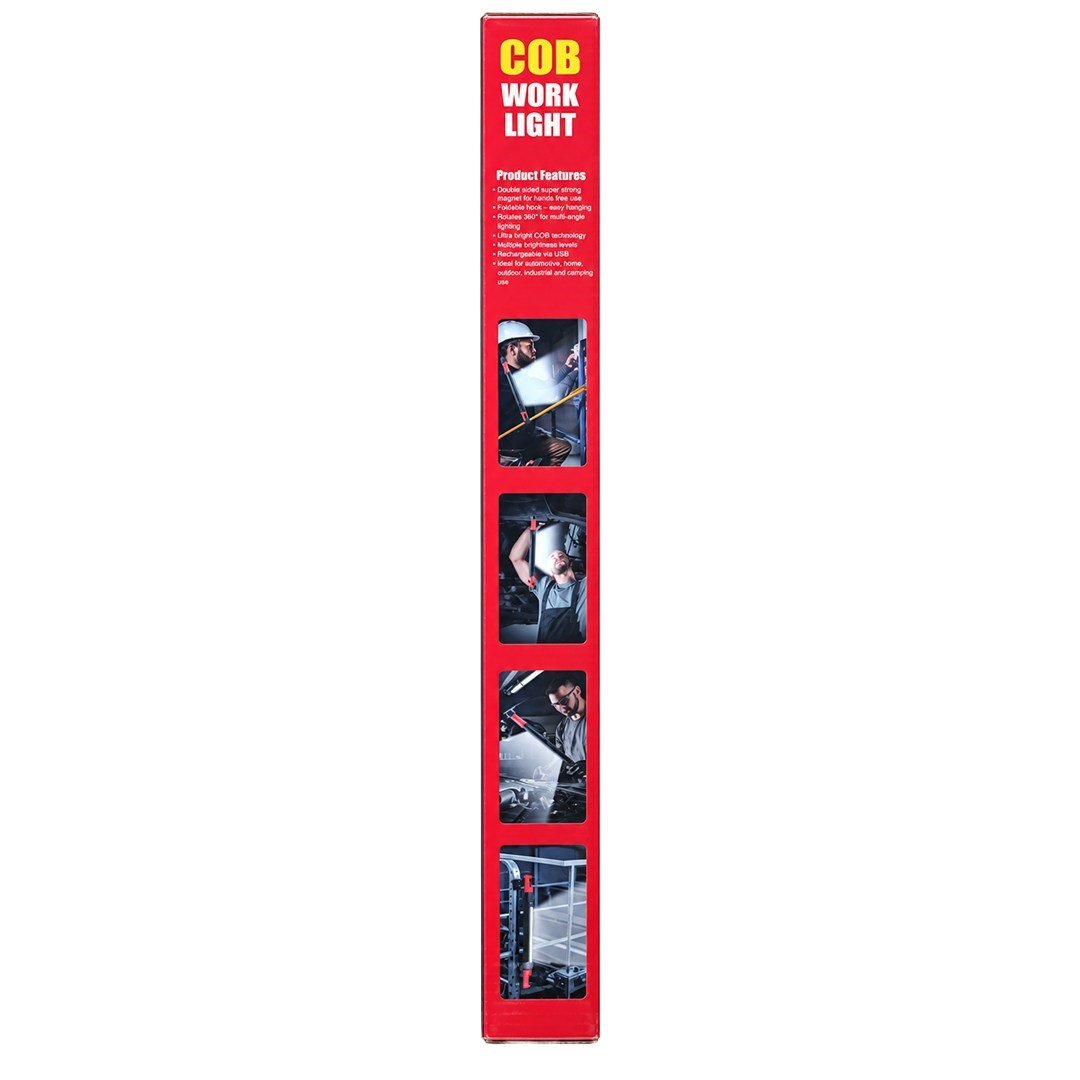 Powermaster PM-38123 DC 5V Şarjlı Manyetik Taban Askı Aparatı Çoklu Işık Modu Araç Tamir Lambası