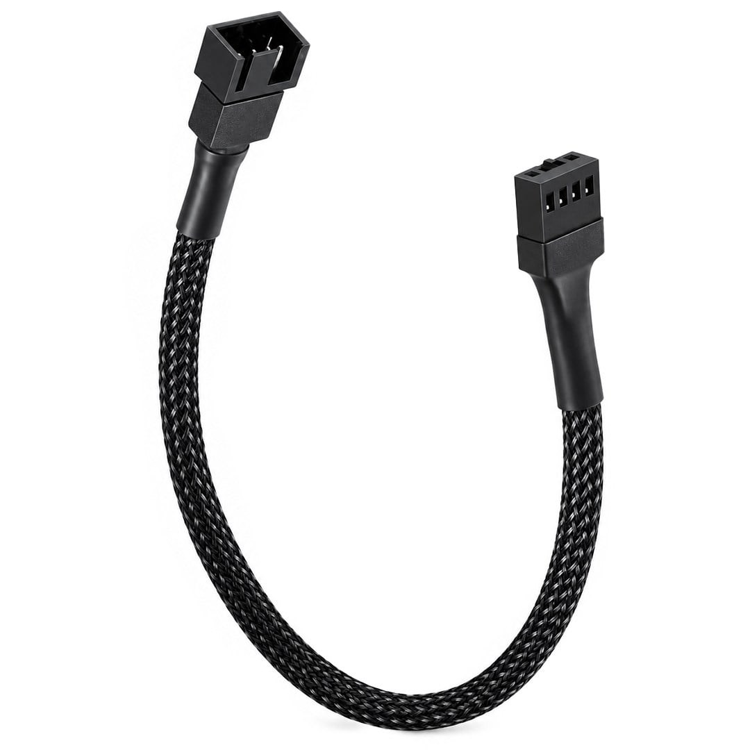 PowerMaster PM-38402 25 cm 4 Pin Pwm Erkek Dişi Fan Uzatma Kablosu
