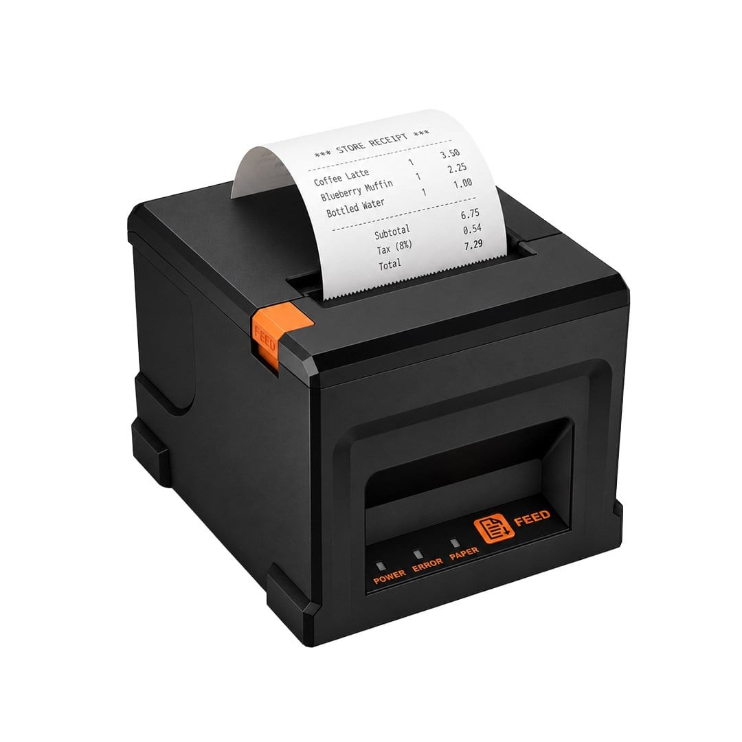 PowerMaster PM 38947 ZJ 8360 USB Bluetooth Destekli 80mm Otomatik Kesicili Termal Fiş Yazıcısı