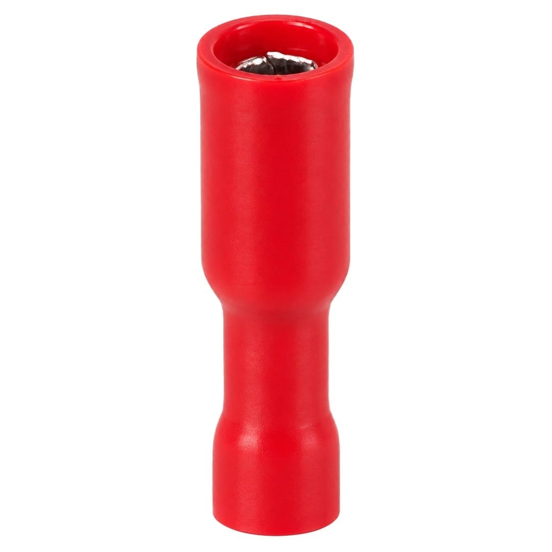 PowerMaster PM-39064 0,5-1,5mm2 Kesit 24x7x5mm Soket Kırmızı İzoleli Kablo Pabucu (100'lü Paket)