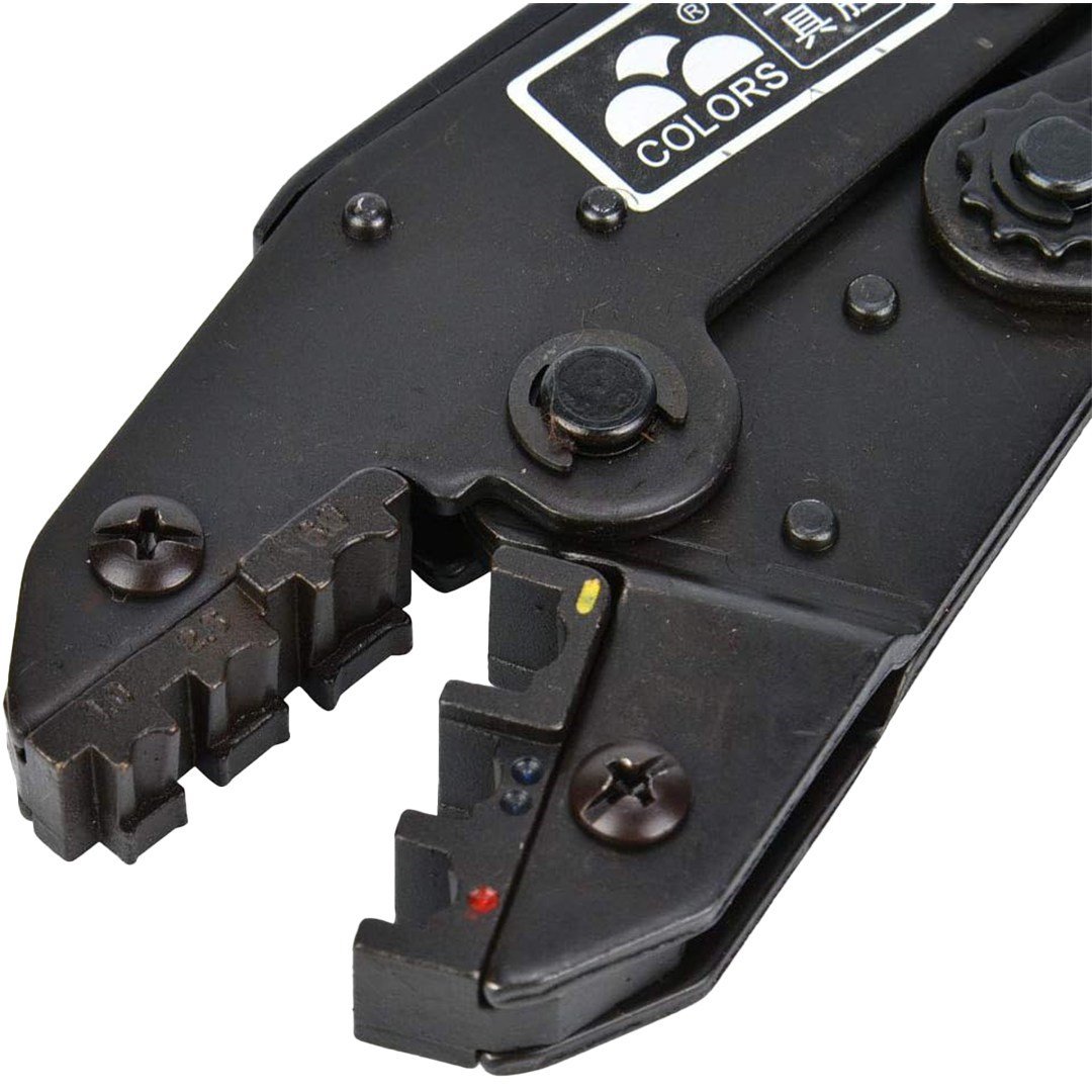 PowerMaster PM-39092 0.5-6mm2 (AWG22-10) HS-30J İzoleli Kablo Pabucu Sıkma Pensesi