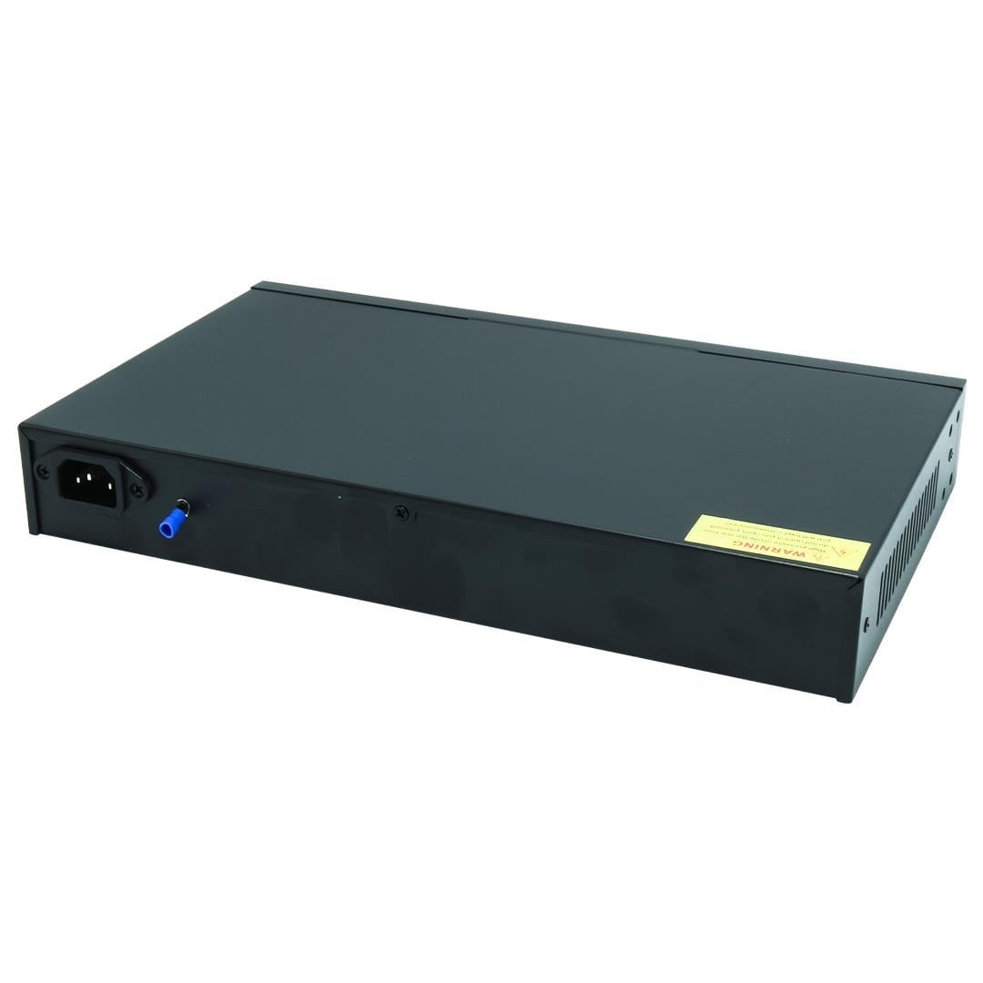 PowerMaster Poe Gigabit Ethernet Switch 16 Port 3 Port/1000 Uplink 200 Watt 16FE+2GE+1SFP