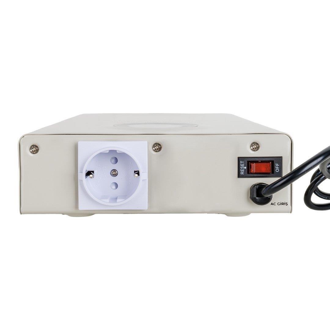 Powermaster SLIM-1000 Otomatik 1000 Watt Voltaj Kombi Regülatörü