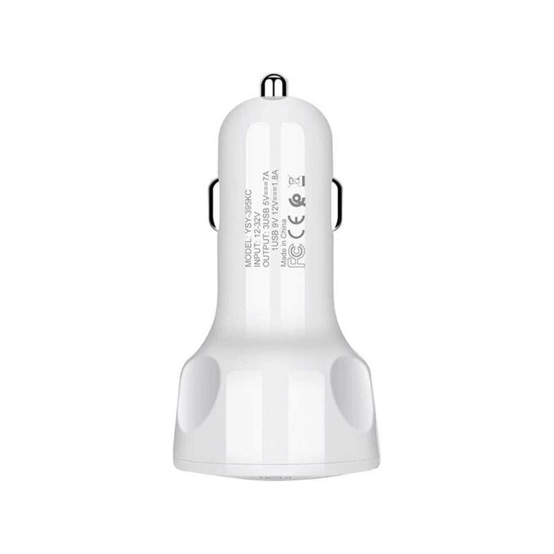 Powermaster TE-091 3xUSB 3.0 Çakmaklık Hızlı Araç Şarj Cihazı
