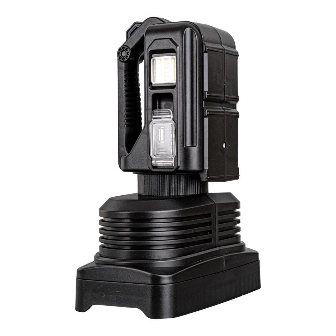 Powermaster W5123 Süper Parlak Battal Boy Pilli Şarjlı El Feneri