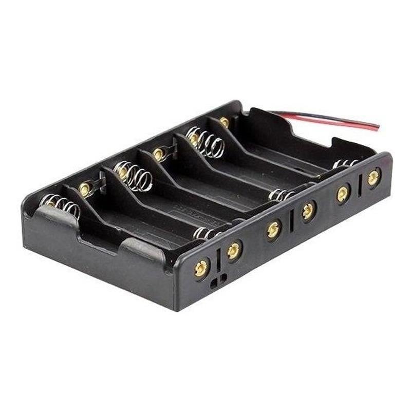 Powermaster Yan Yana 6'lı AA Pil Yuvası (IC-234B)