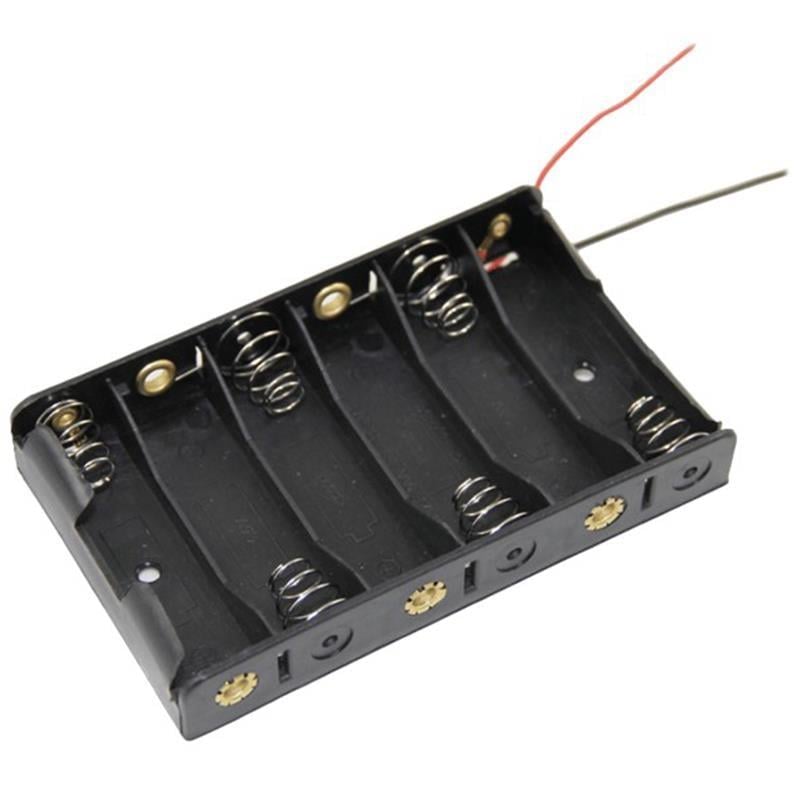 Powermaster Yan Yana 6'lı AA Pil Yuvası (IC-234B)