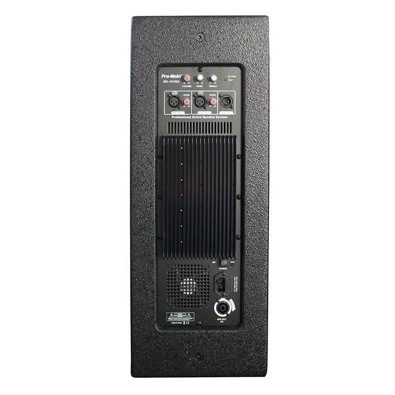 Pro-Main MS-1012GA 500 Watt 30 Cm Aktif Ahşap Kabin Hoparlör