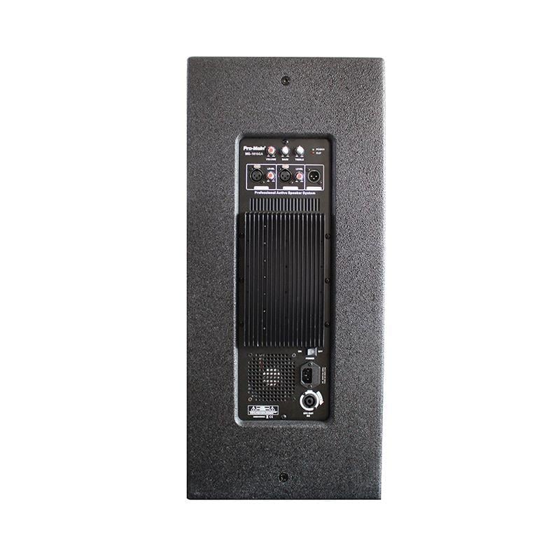 Pro-Main MS-1015GA 600 Watt 38 Cm Aktif Ahşap Kabin Hoparlör